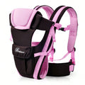 Porta-bebês, porta-mochila ergonômica 4 em 1, porta-bebês facilmente ajustável para recém-nascidos e crianças pequenas