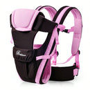 Porta-bebês, porta-mochila ergonômica 4 em 1, porta-bebês facilmente ajustável para recém-nascidos e crianças pequenas