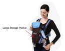 Porta-bebês, porta-mochila ergonômica 4 em 1, porta-bebês facilmente ajustável para recém-nascidos e crianças pequenas