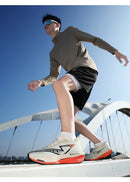 Tênis de corrida com placa carbono, para maratona