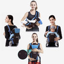Porta-bebês, porta-mochila ergonômica 4 em 1, porta-bebês facilmente ajustável para recém-nascidos e crianças pequenas