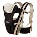 Porta-bebês, porta-mochila ergonômica 4 em 1, porta-bebês facilmente ajustável para recém-nascidos e crianças pequenas