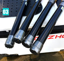 1.8-3.6m vara de pesca de fibra de carbono e carretel combo super duro telescópica pólo de pesca kit de carretel de fiação resistência máxima 3-8kg pesca