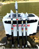 1.8-3.6m vara de pesca de fibra de carbono e carretel combo super duro telescópica pólo de pesca kit de carretel de fiação resistência máxima 3-8kg pesca