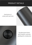 Moedor elétrico automático de pimenta e sal com luz LED Fabricantes de parceiros de aspereza ajustável