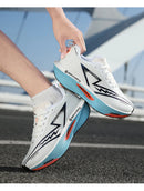 Tênis de corrida com placa carbono, para maratona