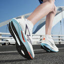 Tênis de corrida com placa carbono, para maratona