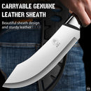 Faca De Carne De Cozinha Com Tampa, Açougueiro De Porco, Corte De Osso, Cortador De Carne, Cortador De Porco, U9195, 1Pc