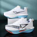 Tênis de corrida com placa carbono, para maratona